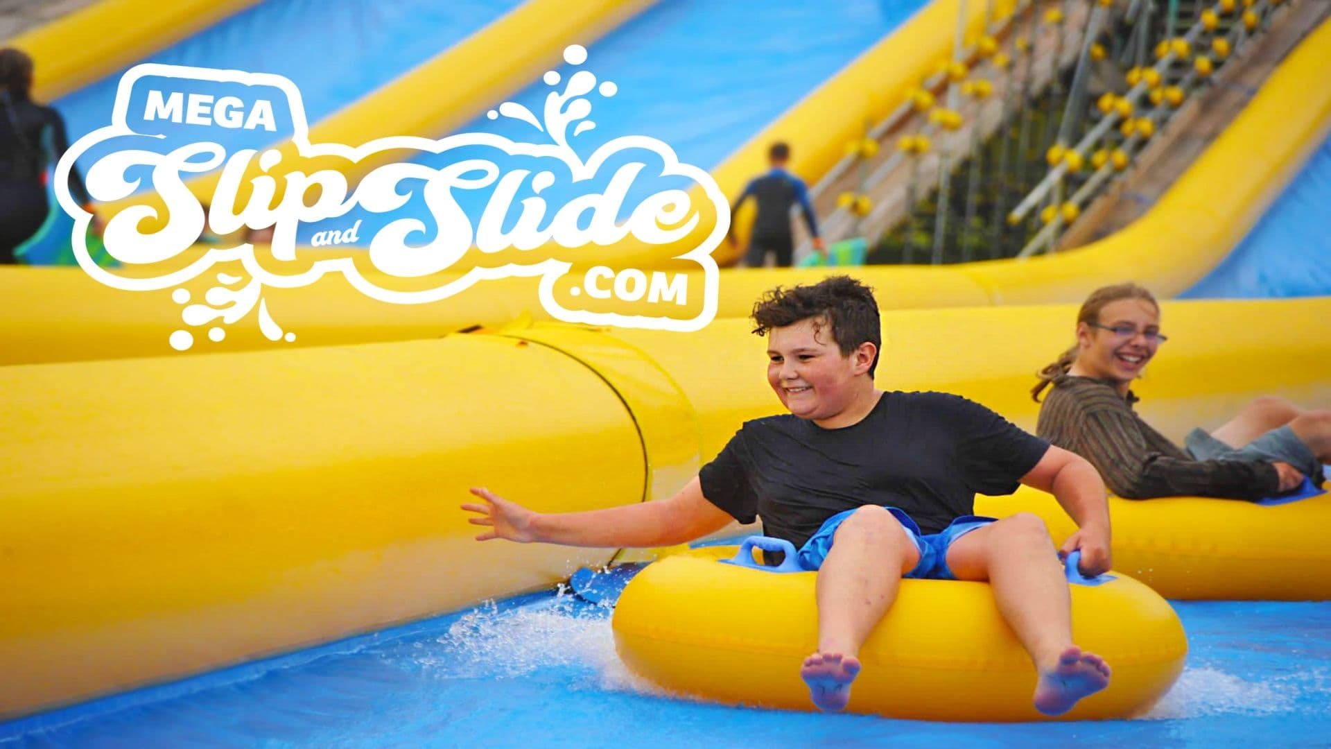 Visit Cornwall Mega Slip and Slide Cornwall