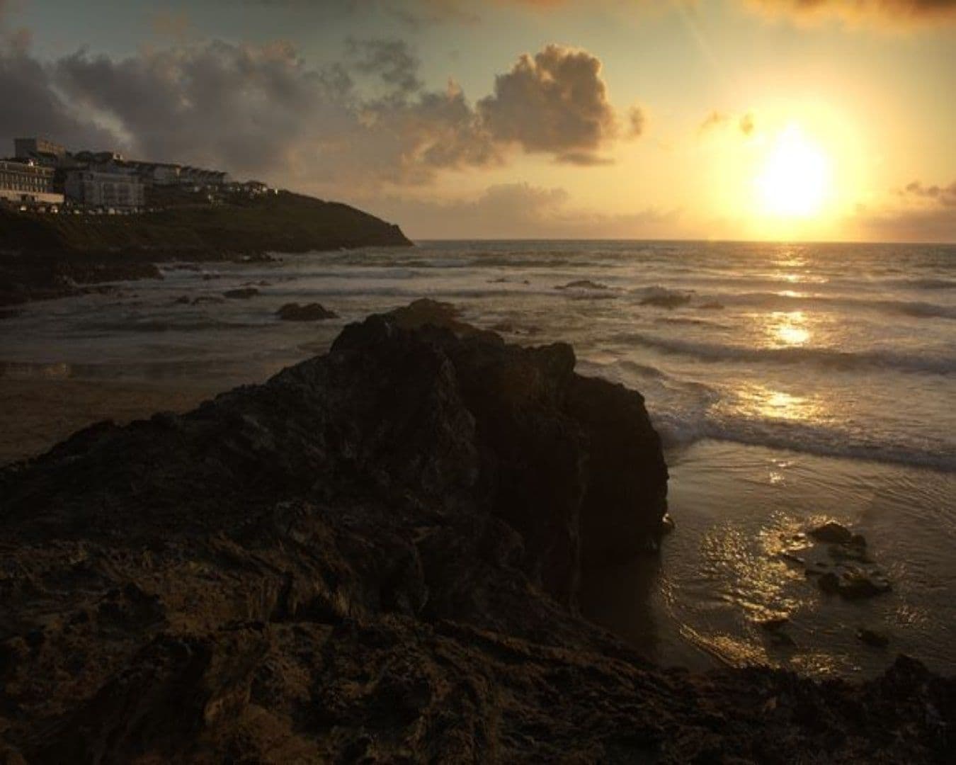 Fistral Beach Newquay sunset by Nyssa Brown ILC (1)-min.jpg